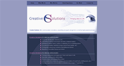 Desktop Screenshot of creativesolutions.co.uk